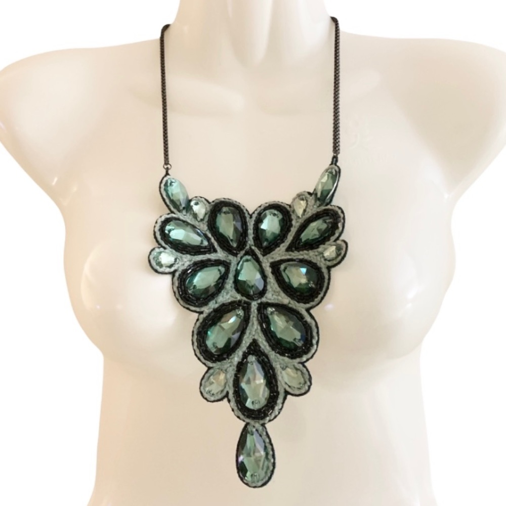 Handmade Statement Bib Necklace